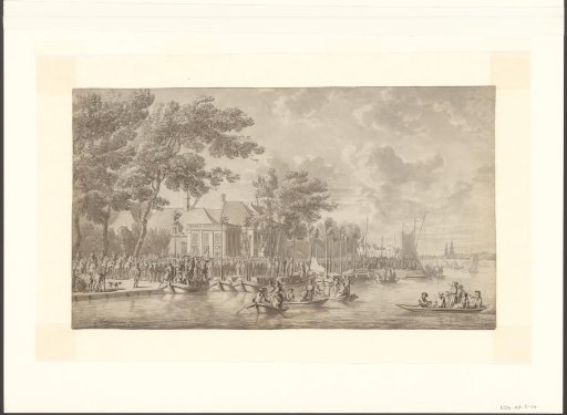 Departure of the Amsterdamers to Utrecht