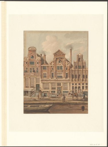 View of buildings along the Keizersgracht
