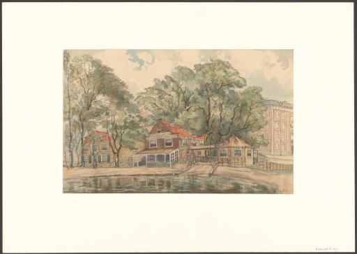 View of the Polderhuis on the Boerenwetering