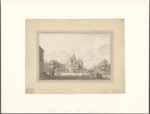View of the Waag on the Nieuwmarkt