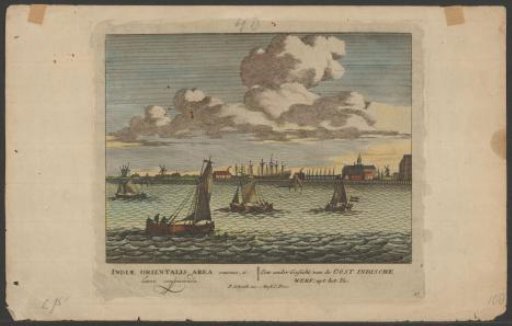 View of the VOC Shipyard on Oostenburg in Amsterdam