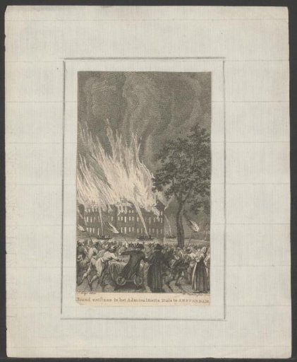 Fire at the State Naval Magazine in Amsterdam, 1791