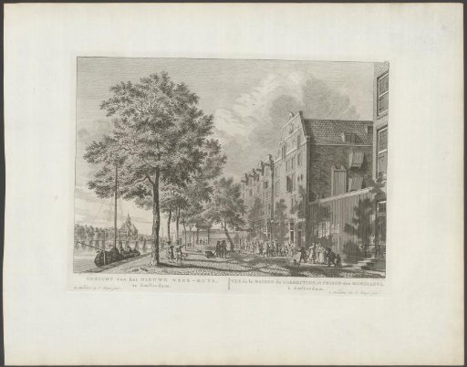 View of the Willige Rasphuis in Amsterdam