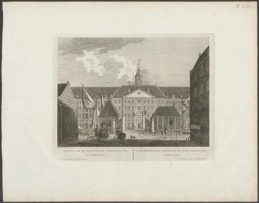 View of the East India Naval Magazine in Amsterdam