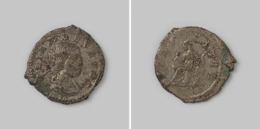 Denarius from the Roman Empire of Elagabalus, in the name of Julia Maesa, 222-223