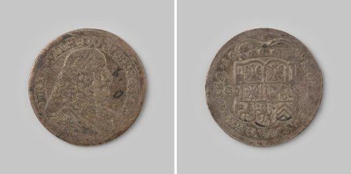 Two-thirds Thaler from Brandenburg of Elector Friedrich-Wilhelm, 1675