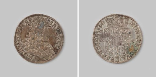 One-third Thaler from Brandenburg of Friedrich III, 1690