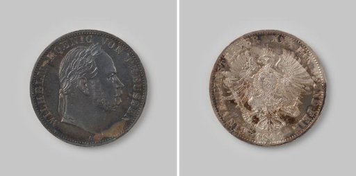 Siegestaler from Prussia by Friedrich Wilhelm IV, 1866