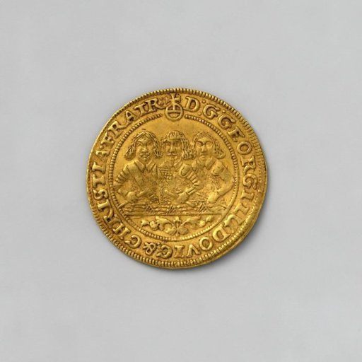 Ducat from the Duchy of Liegnitz-Brieg in Silesia of Georg III, Ludwig IV and Christian, 1656