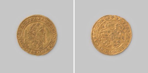 Ducat from Erfurt by Gustav II Adolf, 1634