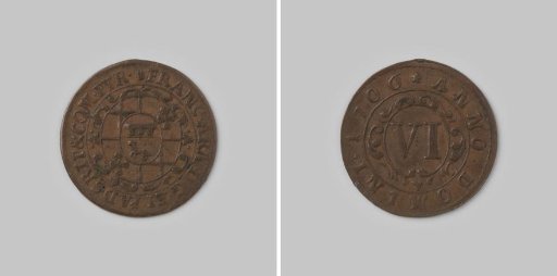 Sechser from the Diocese of Paderborn by Franz-Arnold von Metternich (1704-1718), 1706