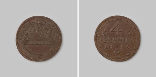 Four Pfennig from the Cathedral Chapter of Münster, 1790