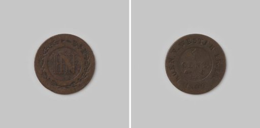 Centime from the Kingdom of Westphalia of Jérôme Napoléon, 1809
