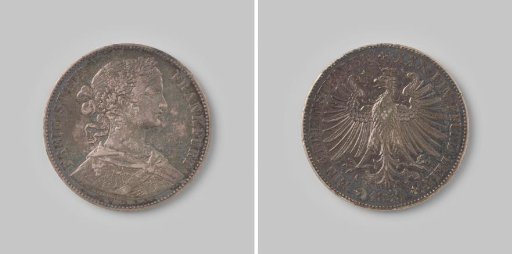 Vereinstaler of the Free Imperial City of Frankfurt am Main, 1859