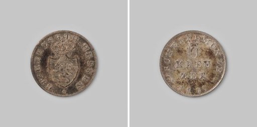 6 Kreuzer from the Grand Duchy of Hesse by Ludwig I, 1820