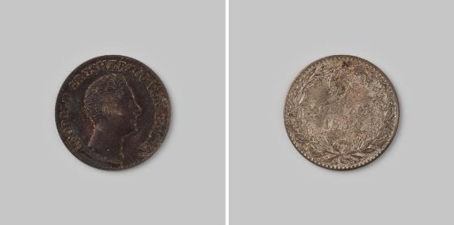 6 Kreuzer from the Grand Duchy of Baden of Leopold, 1834