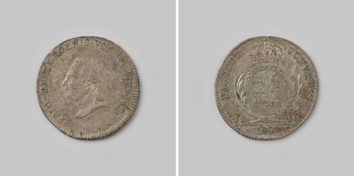 20 Kreuzer from the Kingdom of Württemberg of Friedrich I, 1810