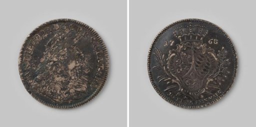 Taler from the Duchy of Bavaria of Elector Maximilian III Joseph, 1768