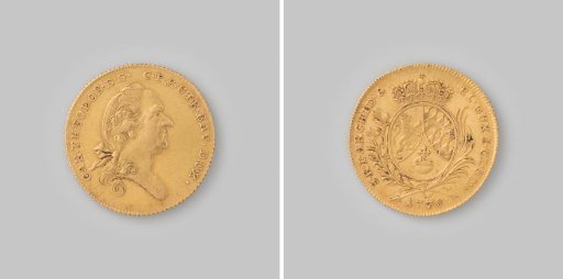 Ducat from the Electorate of Bavaria, in the name of Elector Charles Theodore (1777–1799), 1778