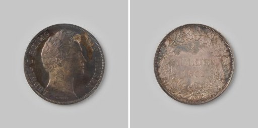 Gulden from the Kingdom of Bavaria of Ludwig I, 1841