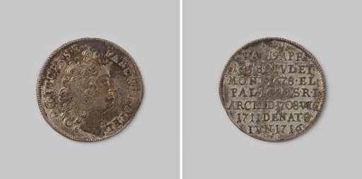 1/8 Sterbethaler from the Electoral Palatinate of Johann Wilhelm von Neuburg, 1716