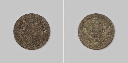 12 Kreuzer from Palatinate-Zweibrücken of Christian IV, 1759