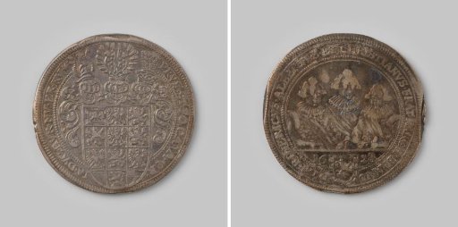 Taler from the Margraviate of Brandenburg-Ansbach by Sophie, regent for her sons Friedrich, Albert and Christiaan, 1628