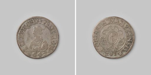 Twelve groschen or franc from the city of Metz, 1642