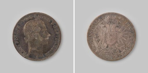 Vereinstaler from the Austrian Empire of Franz Joseph, 1859