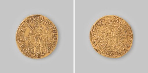 Ducat from Hungary of Leopold I, 1686