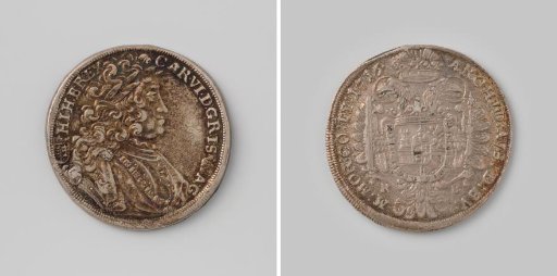 Half-taler from Hungary of Emperor Charles VI, 1716