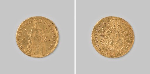 Ducat from Hungary of Empress Maria Theresa, 1743