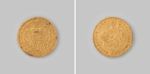 Ducat from the Archbishopric of Salzburg by Franz Anton von Harrach, 1725