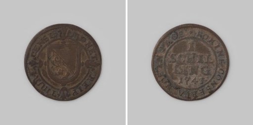 Schilling from the canton of Zürich, 1743