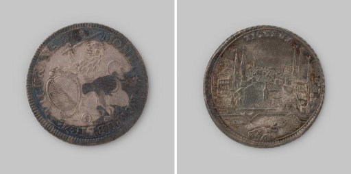 Half thaler or guilder from the canton of Zürich, 1761