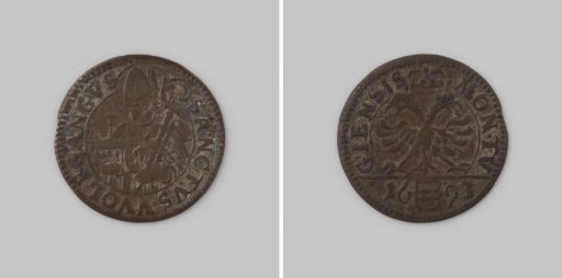 Schilling from the canton of Zug, 1693