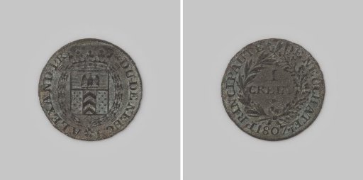 Creutzer from the principality of Neuchâtel of Prince Alexandre Berthier, 1807