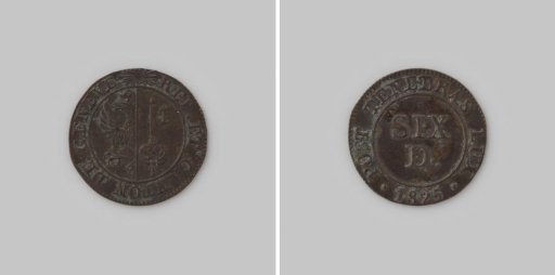 6 deniers from the canton of Geneva, 1825