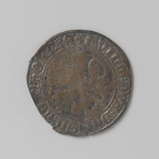 Dutch lion of Willem VI, 1404-1417