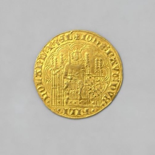 Dutch Gold Shield of Jan van Beieren, 1418-1425