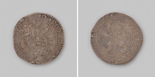 Holland lion daalder, 1663