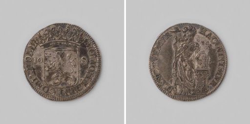 Holland provincial half guilder, 1681
