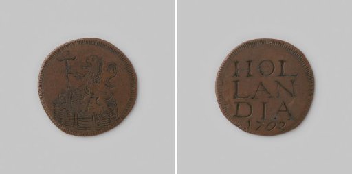Dutch duit, 1702