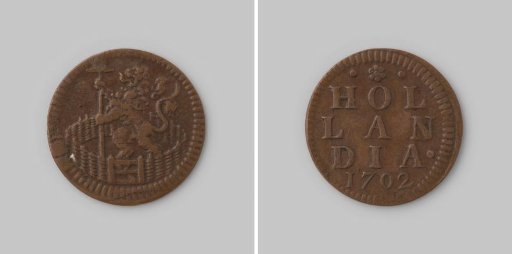 Dutch duit, 1702