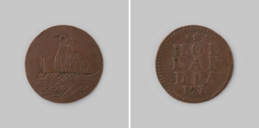 Dutch duit, 1715