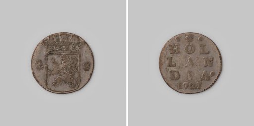 Dutch double stuiver, 1721