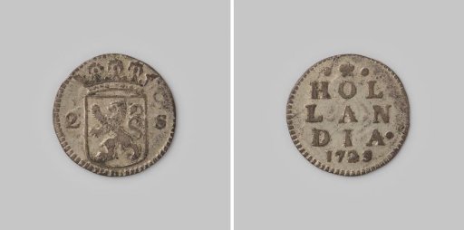 Dutch double stuiver, 1725