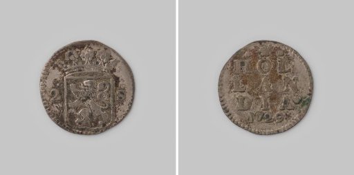 Dutch double stuiver, 1729