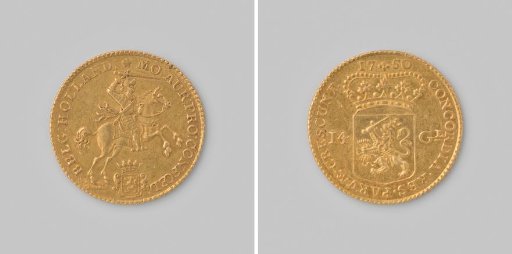 Holland gold rider, 1750