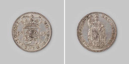 Dutch quarter guilder, 1759
